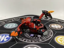 Bakugan Battle Brawlers Pyrus Hex Viper Helios Anime Color & Card Painted - Image 2