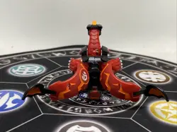 Bakugan Battle Brawlers Pyrus Hex Viper Helios Anime Color & Card Painted - Image 3