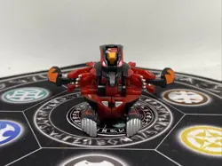 Bakugan Battle Brawlers Pyrus Hex Viper Helios Anime Color & Card Painted - Image 5