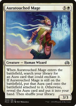 1x Auratouched Mage NM Eng MTG - Planechase Anthology - Image 1