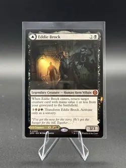 Magic The Gathering Spiderman 055 Marvel Card Venom/Eddie Brock - Image 2