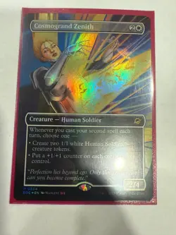 MTG Cosmogrand Zenith - Foil - Borderless, NM-Mint, English Edge of Eternities - Image 1