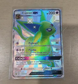 Espeon GX SV60/SV94 MINT NM Shiny Ultra Rare Pokemon Hidden Fates Pack Fresh - Image 2