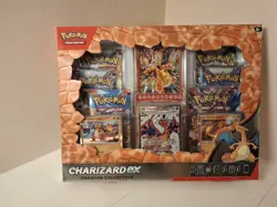 Pokemon Charizard ex Premium Collection Box 6 Packs Tera Charizard Promo - Image 1