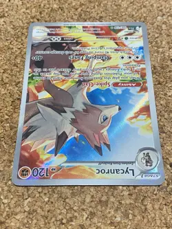 Lycanroc 166/159 Illustration Rare Holo SV: Journey Together Pokemon JTG NM - Image 2