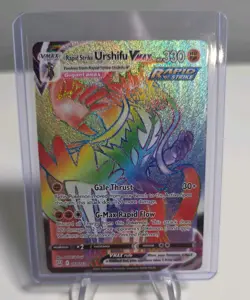 Pokemon Urshifu VMAX 169/163 Rainbow Secret Rare Battle Styles Rapid Strike - Image 1