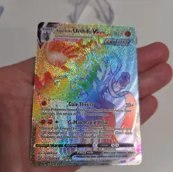 Pokemon Urshifu VMAX 169/163 Rainbow Secret Rare Battle Styles Rapid Strike - Image 3