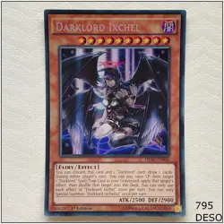 Darklord Ixchel - DESO-EN030 - Secret Rare 1st Edition Yugioh - Image 1