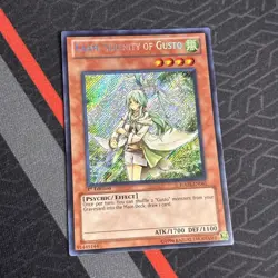 Caam, Serenity of Gusto - HA05-EN041 - Secret Rare - 1st Edition - Image 2