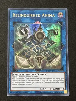 Relinquished Anima DUOV-EN053 Duel Overload 1st Edition Ultra Rare VLP - Image 1