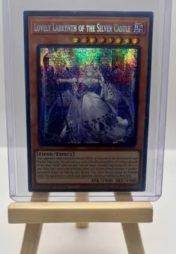 Yu-Gi-Oh! TCG: MP23-EN226 Lovely Labyrinth Of The Silver Castle Prismatic Rare! - Image 1