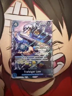 One Piece TCG | 2025 Vol. 2 Offline Regional Finalist Card Set Sealed 4 Promos - Image 1