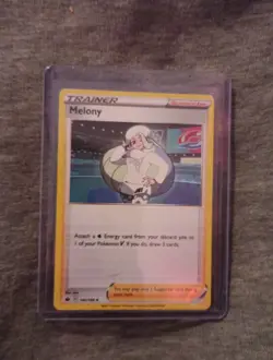 2021 trainer Supporter Melony Pokemon Training Card Game - Image 1