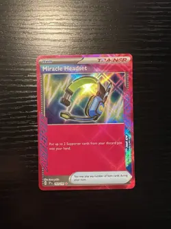 Pokemon TCG, Miracle Headset 183/191 - Surging Sparks - Ace Spec Trainer Card - Image 3