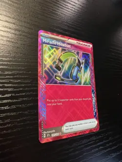 Pokemon TCG, Miracle Headset 183/191 - Surging Sparks - Ace Spec Trainer Card - Image 4