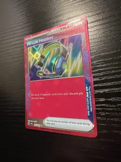 Pokemon TCG, Miracle Headset 183/191 - Surging Sparks - Ace Spec Trainer Card - Image 5