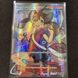 NM Pokemon Shauna 111a/124 Full Art Rare Card XY Premium Trainer’s Collection - Image 1