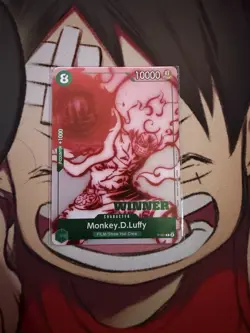 One Piece Card Game ST11 Uta Deck Battle Winner Monkey.D.Luffy P-061 Sealed Eng - Image 1