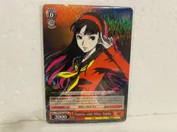 Persona 4 Trading Card Wei’s Schwarz Promise With Allie, Yukiko P4/EN-S01-053 R - Image 1