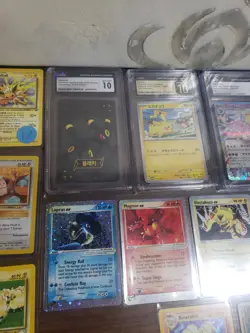 19 Card Collection and 4 slabs Lot of Pokemon Base Set Holo E Reader Vintage EX - Image 2