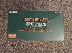 *Sealed OP-12 Legacy of the Master Booster Box* One Piece Card Game - Image 2