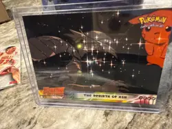 Pokemon Chrome Topps The Rebirth Of Ash - Non Holo Topps Movie Card - Image 1