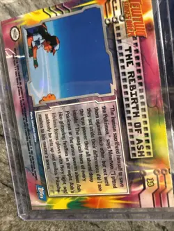 Pokemon Chrome Topps The Rebirth Of Ash - Non Holo Topps Movie Card - Image 4