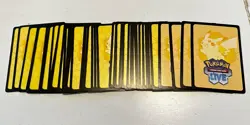 50pcs x Nintendo Pokemon Trading Card Game TCG Live Online Redeemable Code Card - Image 1