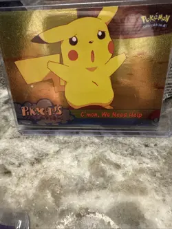 C’mon Guys We Need Help Pokemon Card Topps Pikachus Vacation #53 - Image 1