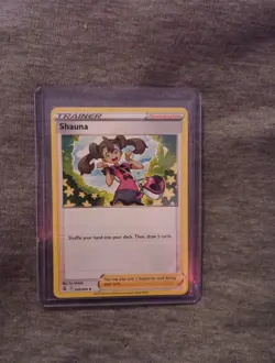 2021 trainer Supporter Shauna Pokemon Training Card Game - Image 1