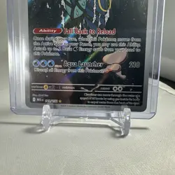 Pokemon TCG Clawitzer 141/132 2025 Mega Evolution Illustration Rare Card - NM - Image 4