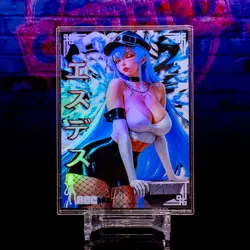 Esdeath Waifu Trading Card ACG-AVL Goddess Holo Foil 031 Anime Akame Ga Kill! - Image 2