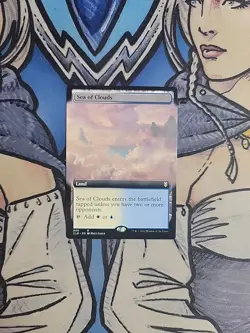 1x Sea of Clouds Extended Art - NM/M CLB MTG Magic - Image 1