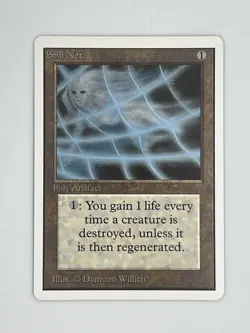 MTG SOUL NET Unlimited Edition Regular MT+ Magic The Gathering - Image 1