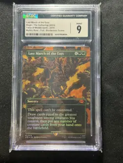 MTG Last March of the Ents (Borderless, FOIL) - The Lord of the Rings LTR 0418 M - Image 1