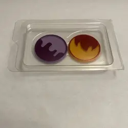 Poison And Burn Token coins Pokemon brand new from ETB “Coins Only”! - Image 1