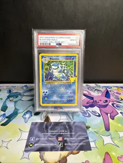 Pokemon PSA 10 Blastoise Celebrations 2021 Classic Collection - Image 1