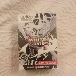 Pokemon TCG White Flare Booster Bundle 6 Packs TCG Sealed Cards - Image 1