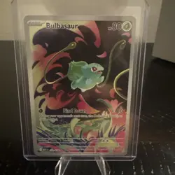 Bulbasaur Pokemon Rare 133/132 Mega Evolution English 2025 - Image 1