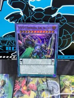 Yugioh D/D/D/D Dimensional King Arc Crisis DOOD-EN035 Ultra Rare 1st Edition - Image 1