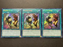 3x Snatch Steal | Secret Rares | BLTR-EN096 | NM | 1st Editions | YuGiOh! - Image 1