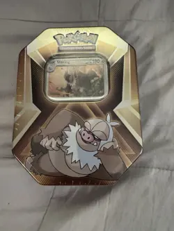 Pokemon Triple Whammy SLAKING Tin 3 Booster Packs 3 Foil Cards TCG New & Sealed - Image 2