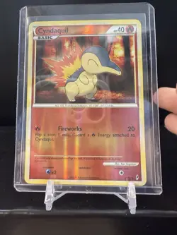 91810 - 2011 Cyndaquil 55/95 Call of Legends Reverse Holo English Pokemon Card - Image 1