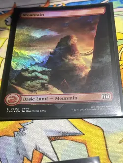 Magic the Gathering Final Fantasy Foil Land Card Lot 16x Land Cards No Duplicate - Image 4