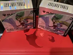 Final Fantasy Collector Booster Box Empty ( No Cards) - Image 1