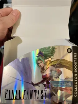 Final Fantasy Collector Booster Box Empty ( No Cards) - Image 2