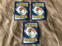 Pokemon TCG Cards Holo Plasma Storm x 3 - Image 2