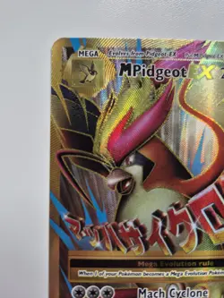 Mega M Pidgeot EX 105/108 XY EVOLUTIONS 2016 Full Art Pokemon TCG Card Game - Image 4