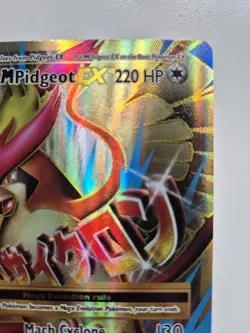Mega M Pidgeot EX 105/108 XY EVOLUTIONS 2016 Full Art Pokemon TCG Card Game - Image 5