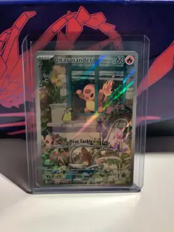 Scarlet & Violet Charmander 044 SV Promo Rare Holo Card Near Mint Condition - Image 1